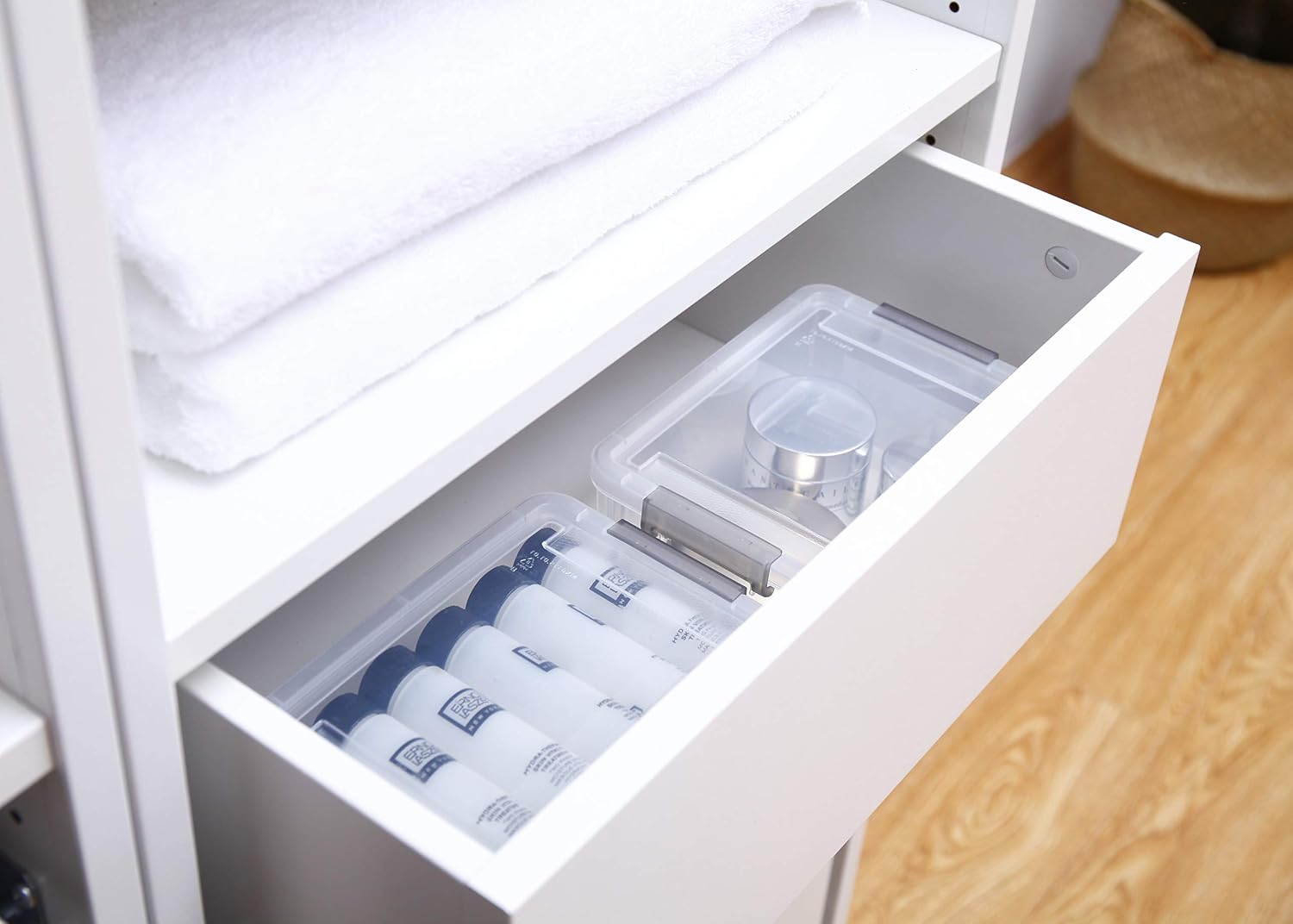 Citylife 10Packs 1.3Qt Small Storage Bins with Lids.Stackable Clear | Plastic Containers for Beads. Buttons. Sewing Supplies. Office Supplies and Small Toys - Image 8