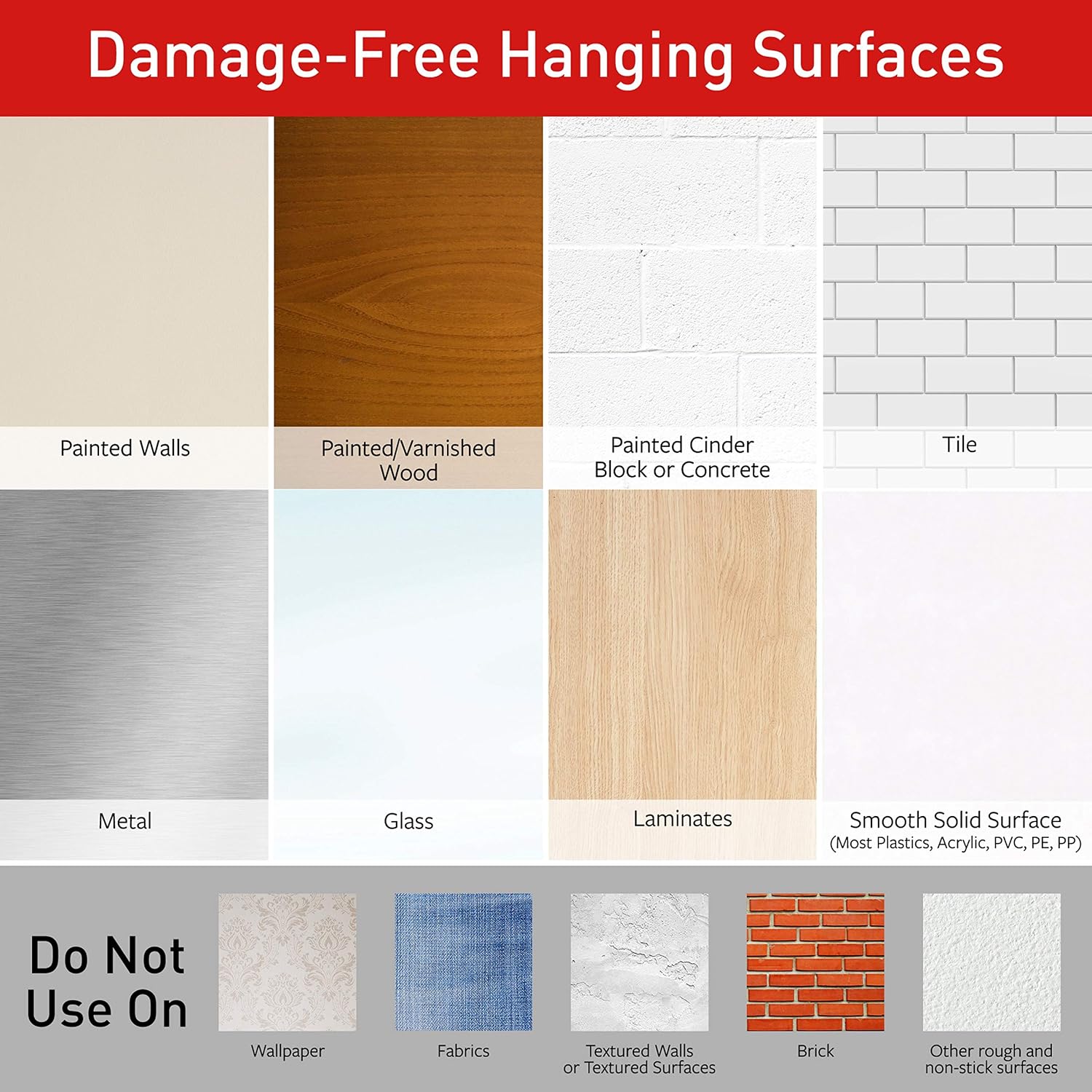 Command Medium Designer Hooks. 2 Hooks and 4 Strips. Damage-Free Hanging Wall Hook with Adhesive Strips. Adhesive Hooks for Hanging Back to School Dorm Organizers. Holds up to 3 lb - Image 8